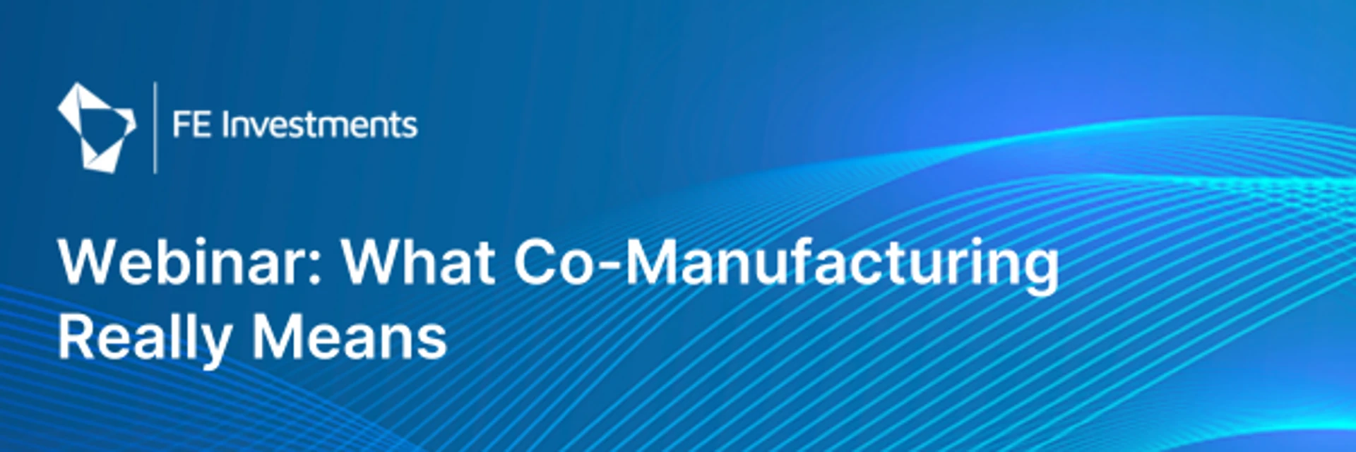 FE Investments What Comanufacturing Really Means